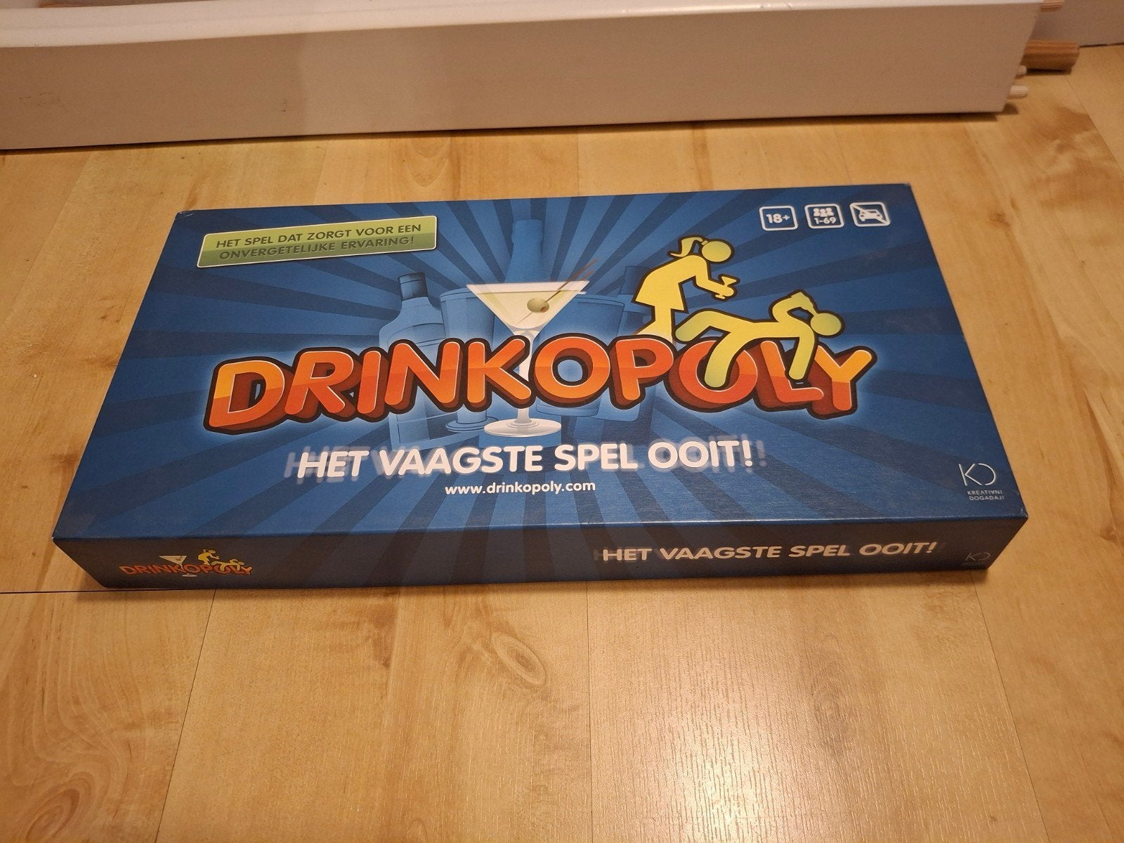 Drinkopoly: Het Vaagste Spel Ooit! - Feestspel, Vijf spelers of meer, Ophalen, Gebruikt, KO