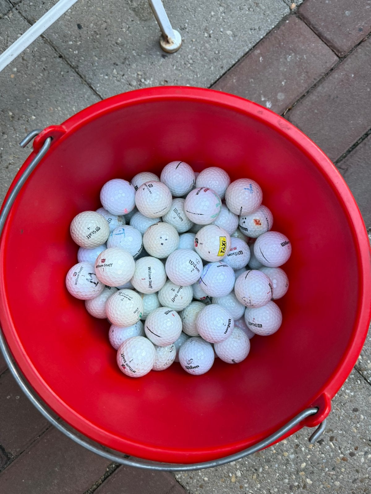 131 Wilson (Staff) golfballen, Overige merken, Gebruikt, Bal(len), 6603EB