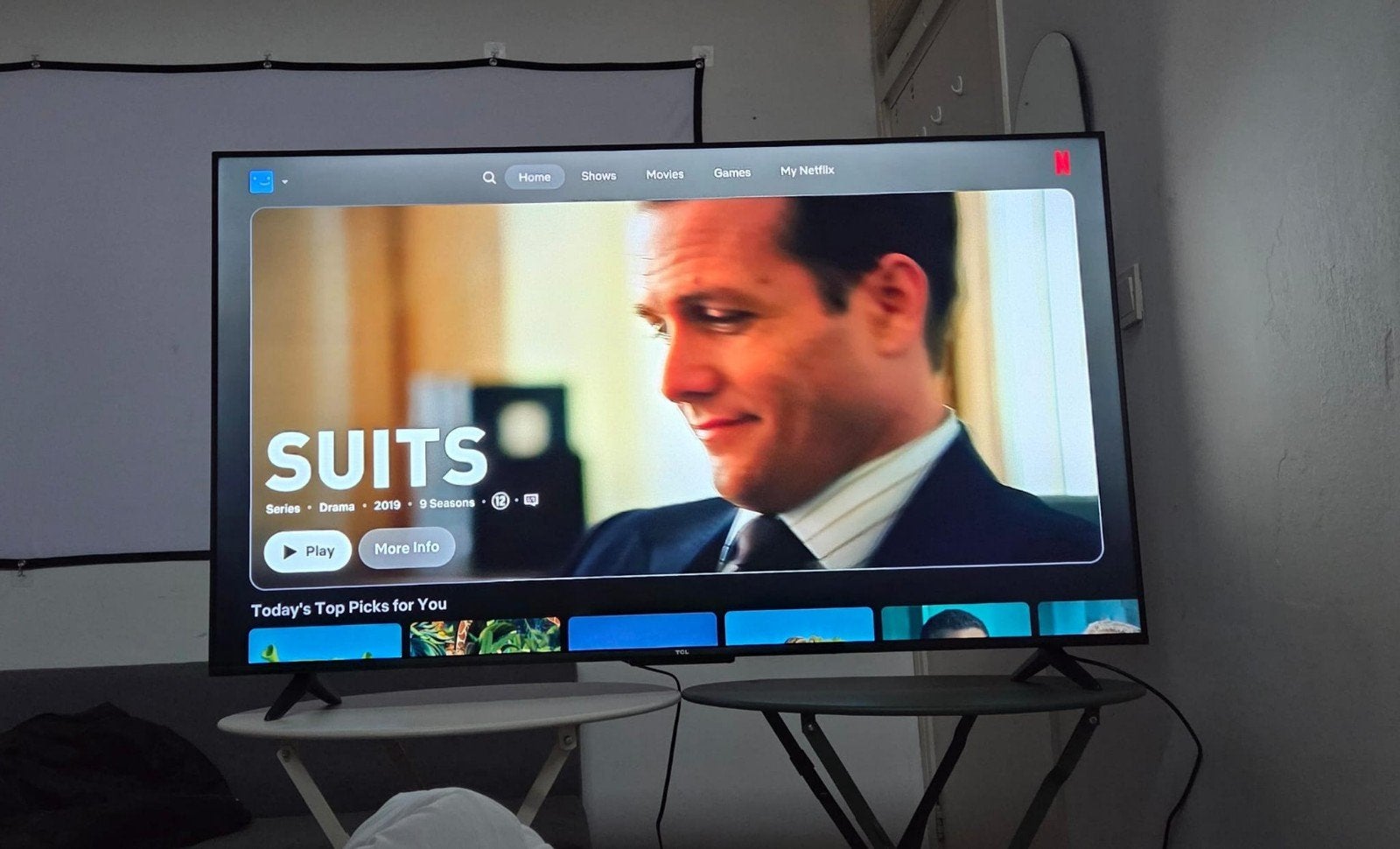 TCL 55 inch QLED Google TV - Zo goed als nieuw, QLED, Zo goed als nieuw, 100 cm of meer, 4k (UHD)