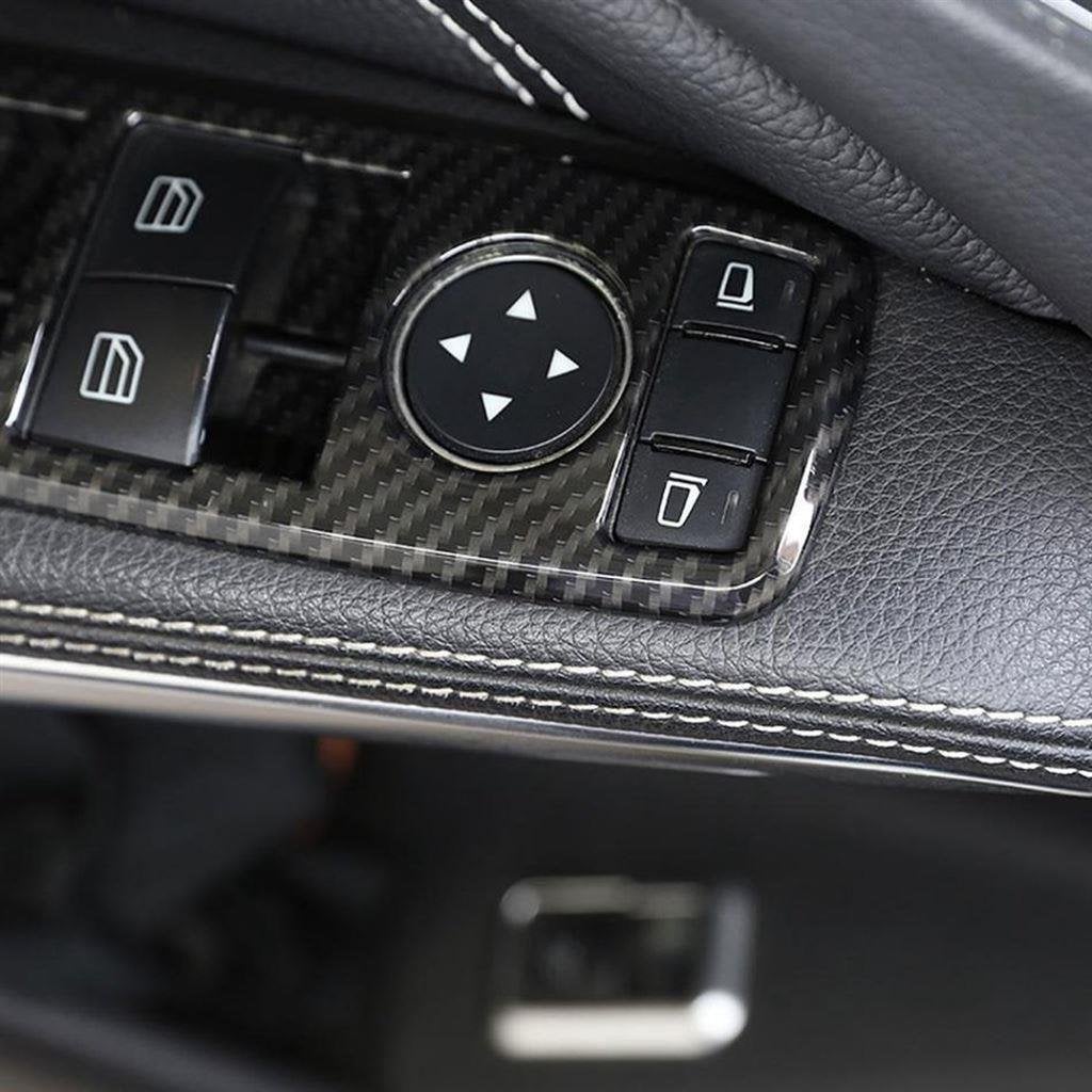 Carbon Look Raamschakelaar Trim Voor Mercedes CLA C117, Verzenden, Automotive Parts, A.parts@hotmail.nl, Trasmolenlaan 12 3447 GZ Woerden