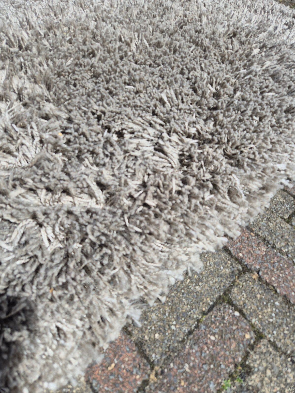 Ikea Hoogpolig Vloerkleed 170x240 Grijs Polypropyleen, Ophalen, Gebruikt, 150 tot 200 cm, 200 cm of meer