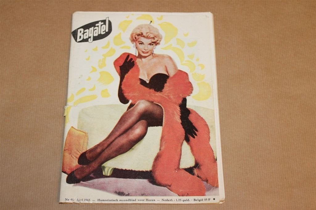 Vintage magazine - Bagatel [pinups e.d.] - 1965, Ophalen of Verzenden, 1960 tot 1980, Knipsel(s)