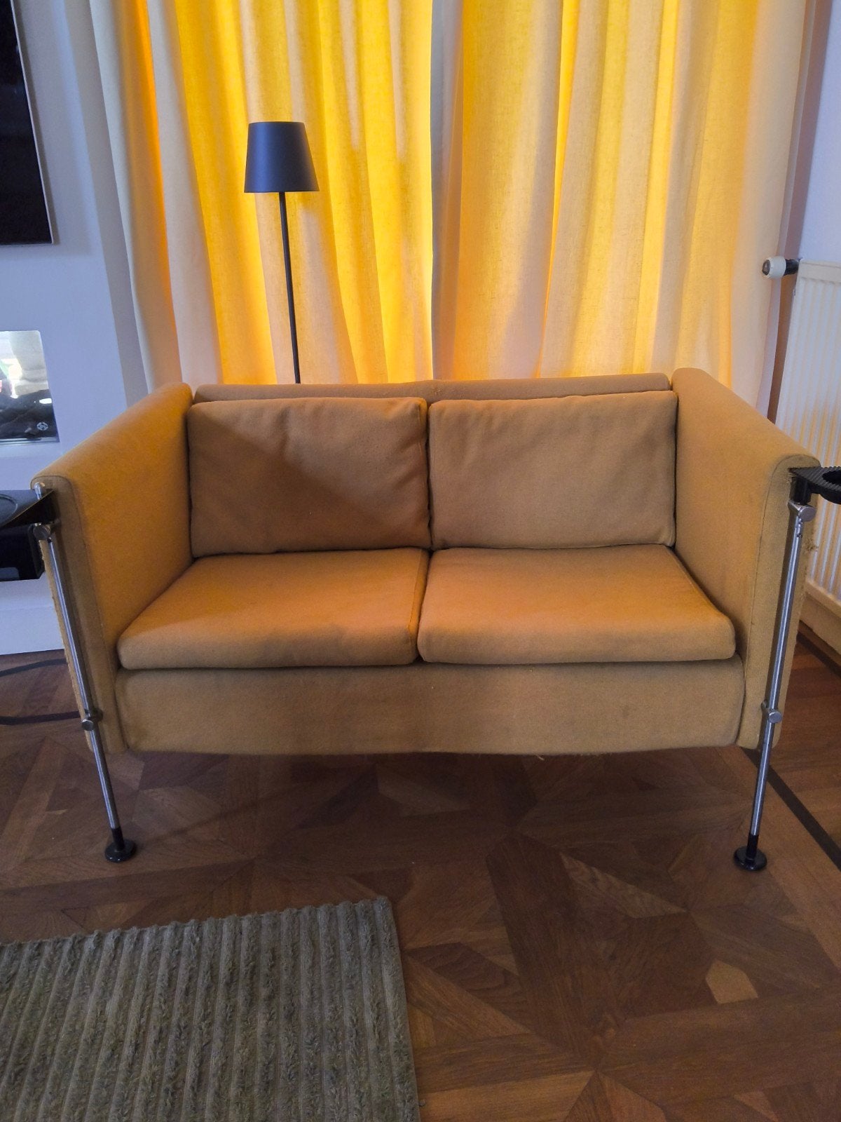 Vintage bankje, Arflex Felix, Huis en Inrichting, Banken | Sofa's en Chaises Longues, Gebruikt, 150 tot 200 cm, Tweepersoons, 75 tot 100 cm
