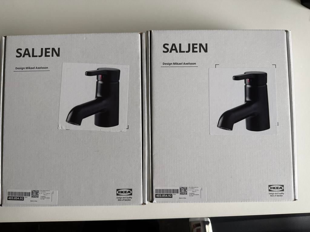 2 wastafel kranen - slechts 4 wkn gebruikt, Ophalen of Verzenden, Zo goed als nieuw, Wastafel