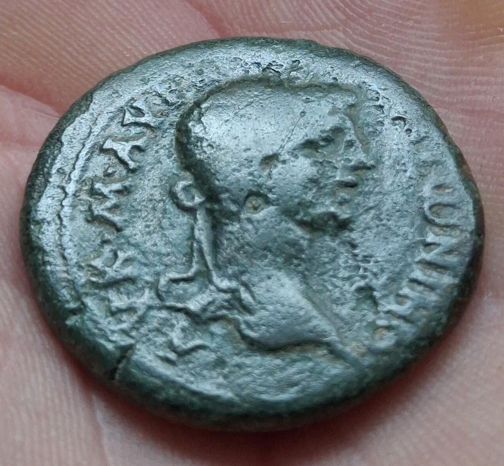 Bodemvondst - Capradocia - 206 / 207 - caracalia - RRR, Ophalen of Verzenden, Italië, Losse munt
