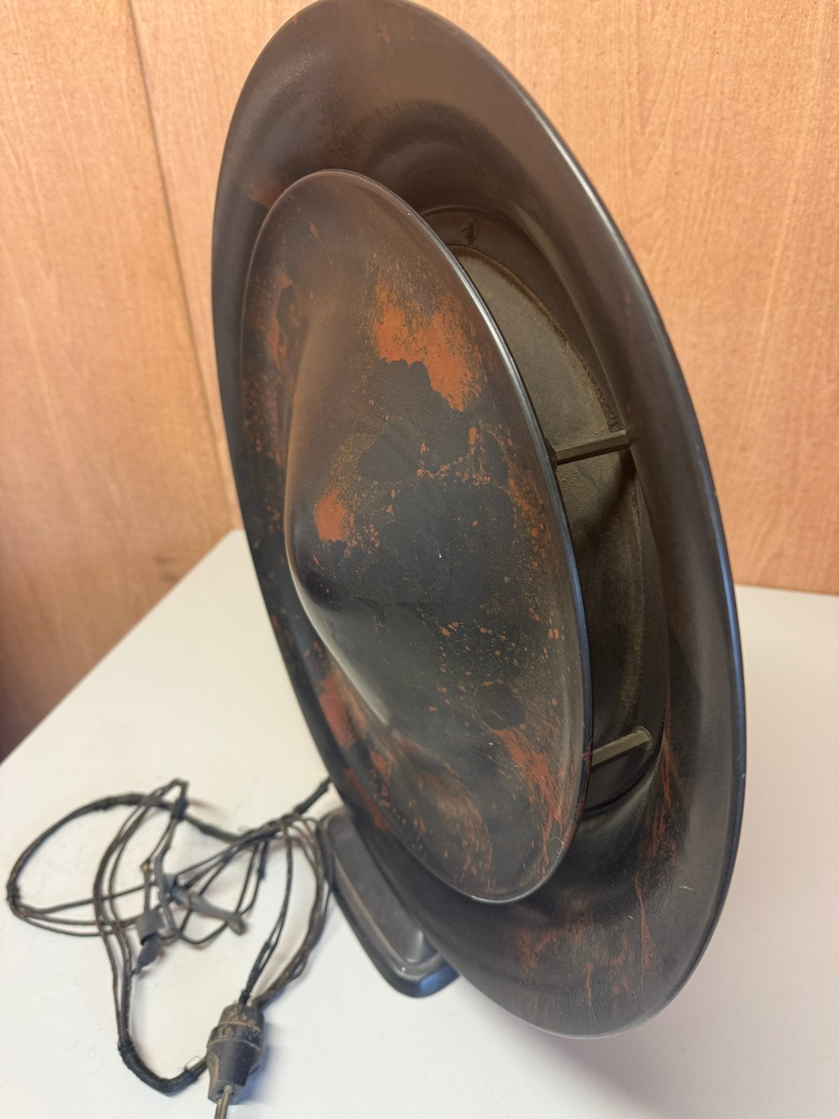 Vintage Philips luidspreker, bakeliet, jaren '30, Ophalen of Verzenden