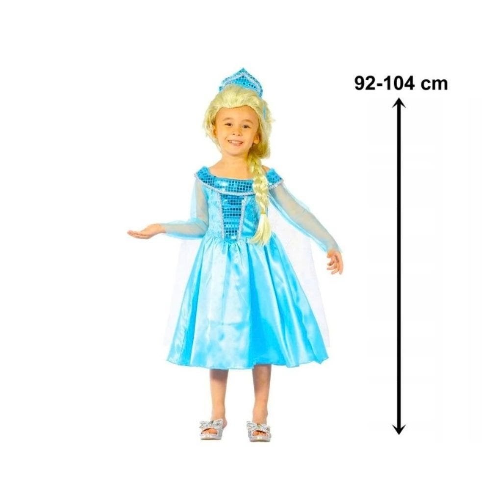 Nieuw ! Maat 92-98-104 Elsa Prinsessenjurk Met Cape 3/4 Jaar, Ophalen of Verzenden, Nieuw, 104 of kleiner, Meisje