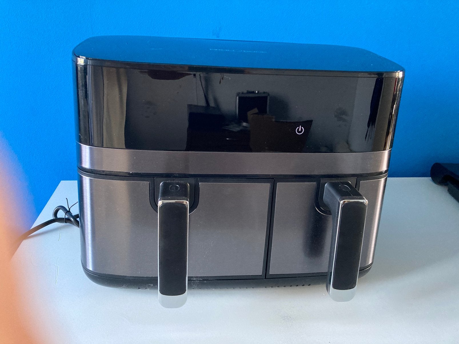 Dubbele airfryer 5.5 en 3.5 liter totaal 9 liter, Ophalen, Nieuw, Airfryer XL