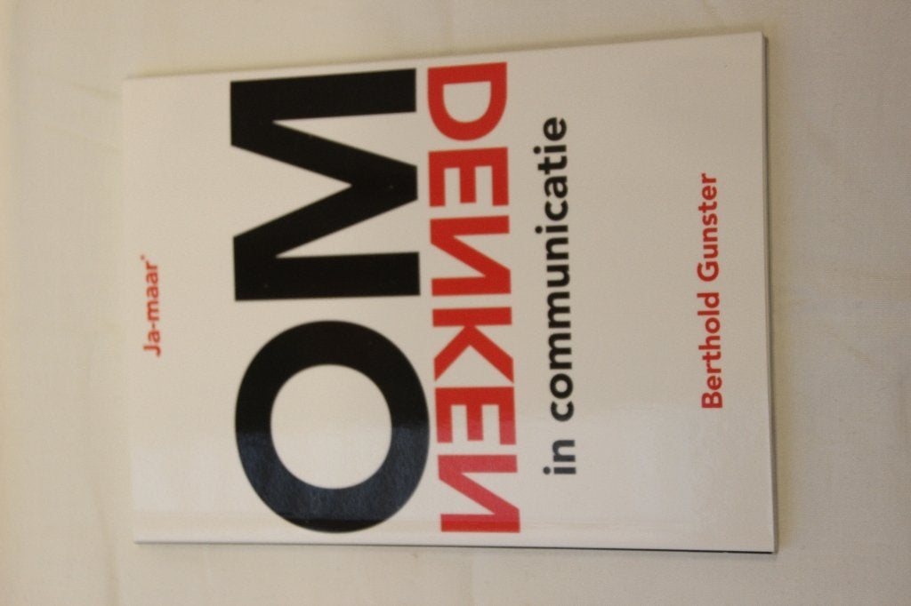 Berthold Gunster – Omdenken in communicatie Ja-maar, Ophalen of Verzenden, Nieuw, Berthold Gunster