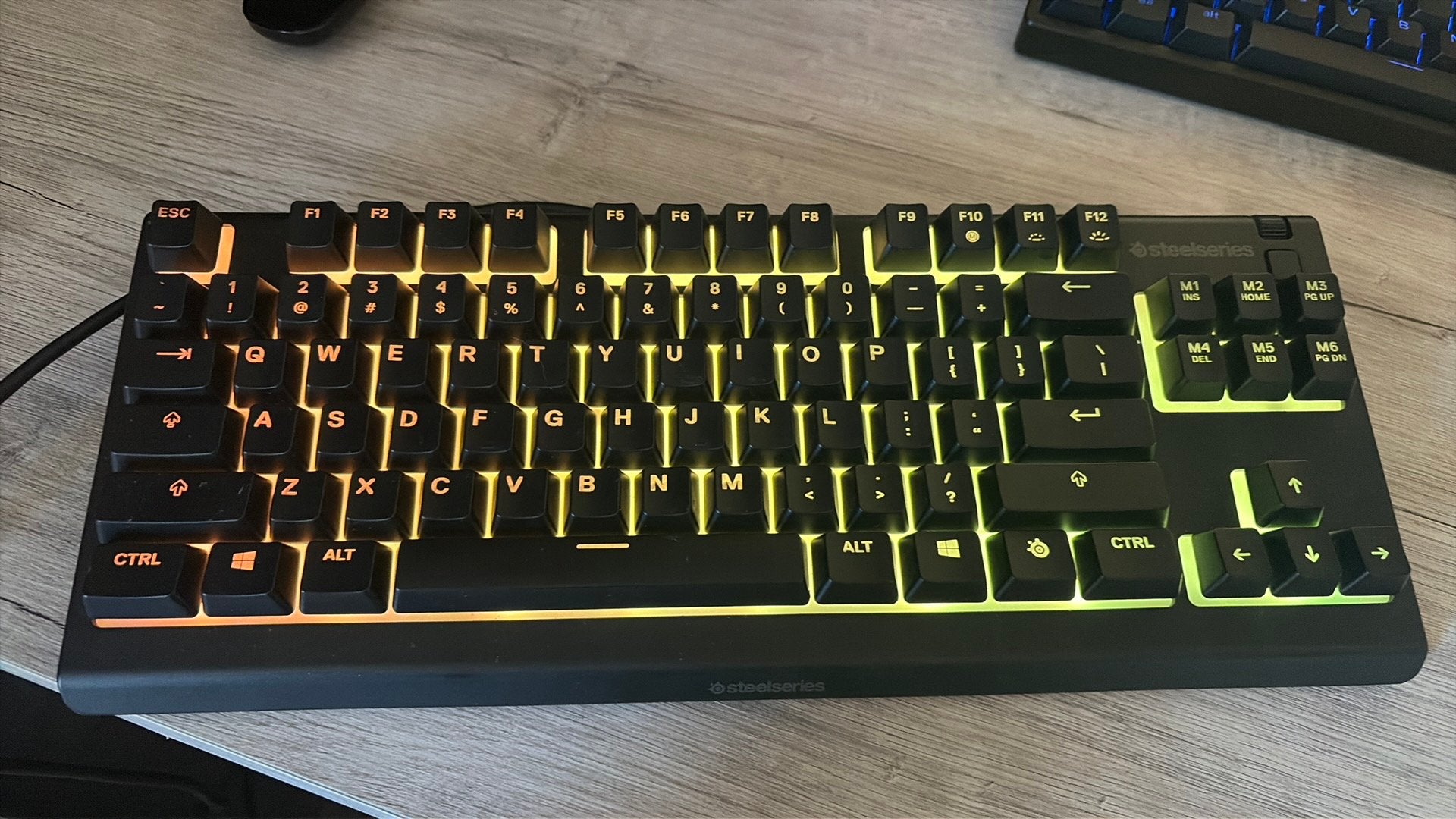 Steelseries Toetsenbord Apex 3 TKL, Computers en Software, Toetsenborden, Ophalen, Zo goed als nieuw, Gaming toetsenbord