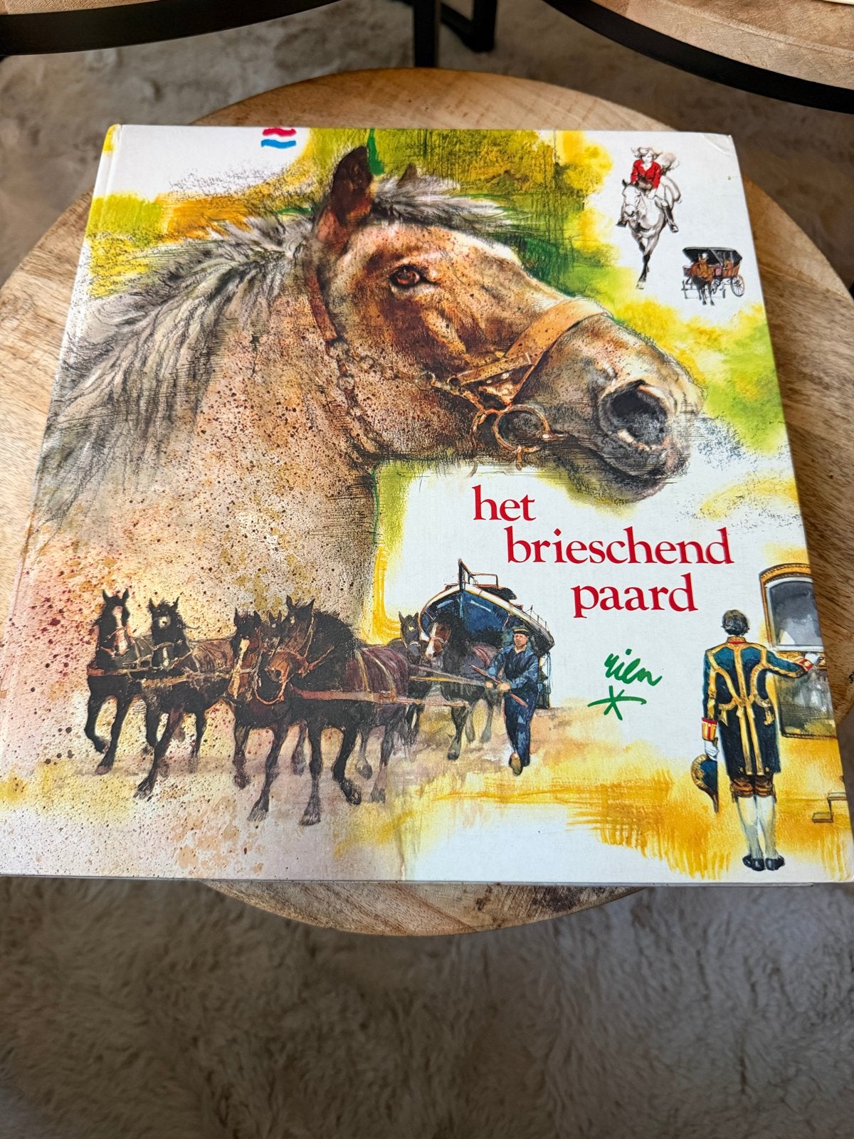 Het Brieschend Paard - Prachtig geïllustreerd kinderboek, Ophalen of Verzenden, Gelezen, Fictie algemeen