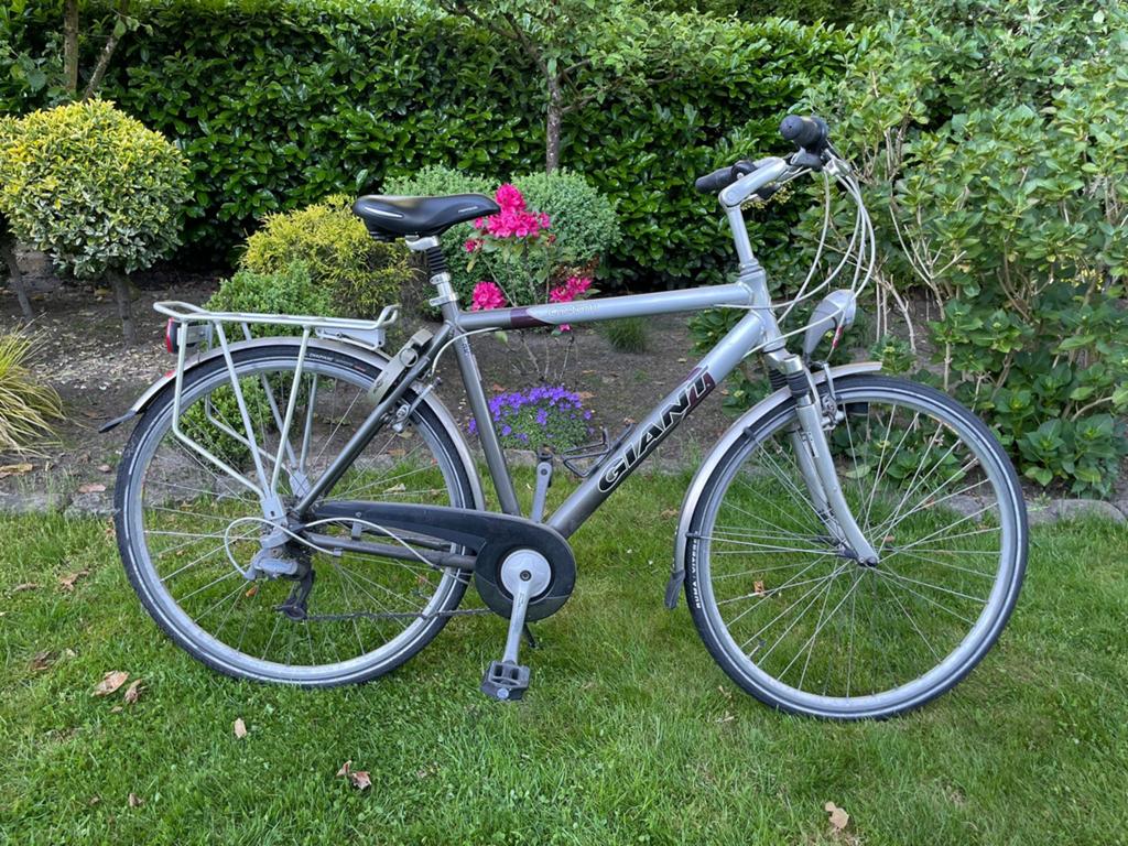 Giant herenfiets, Ophalen, Gebruikt, Velgrem, Versnellingen
