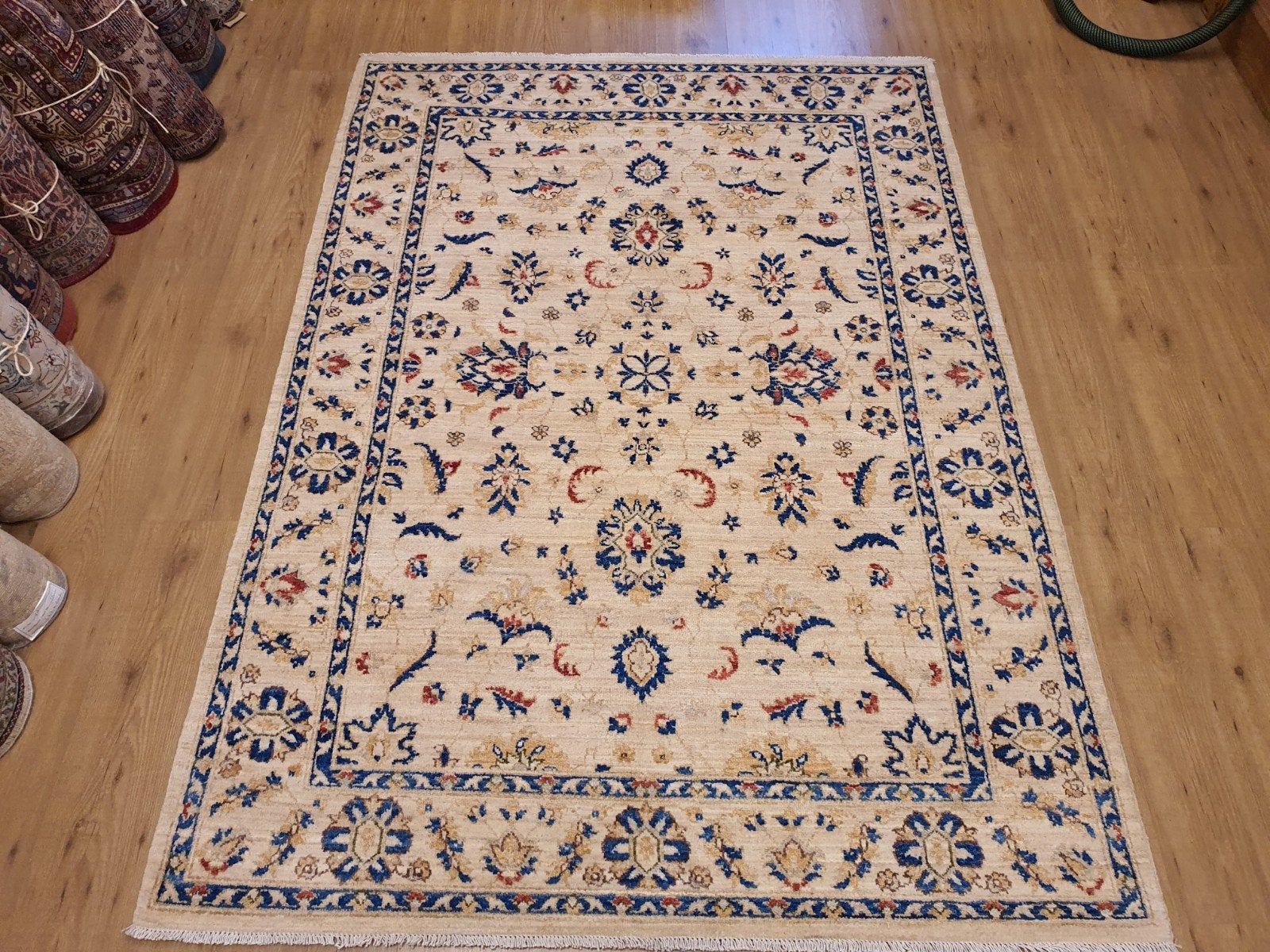 Nieuw handgeknoopt oosters tapijt ziegler 213x153, Info@SlatsAntiek.nl, Perzisch, 150 tot 200 cm, Vof Slats Antiek
