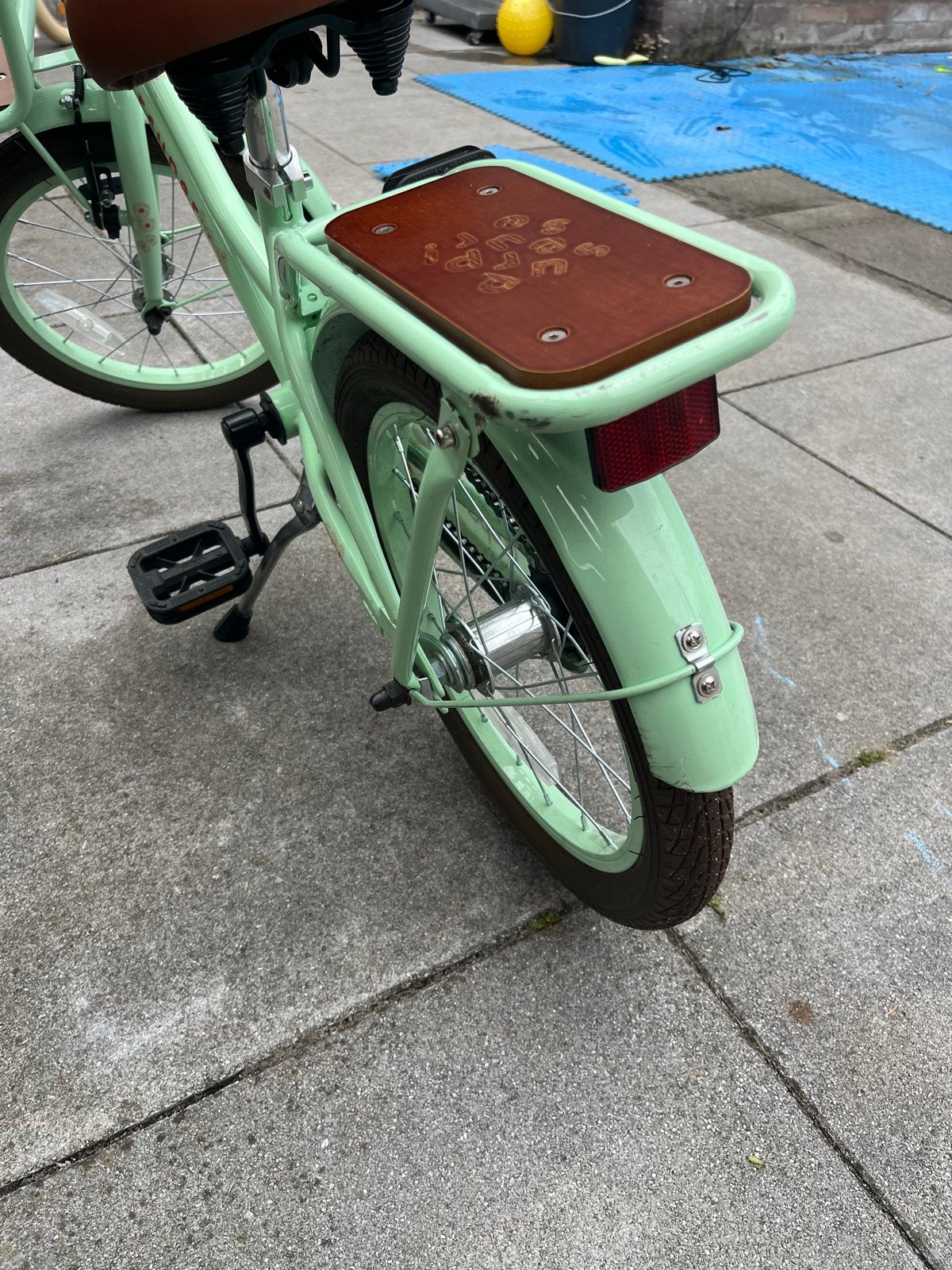 Kinderfiets Super Super Bamboo 16 inch - Gebruikt, Ophalen, Gebruikt, 16 tot 20 inch