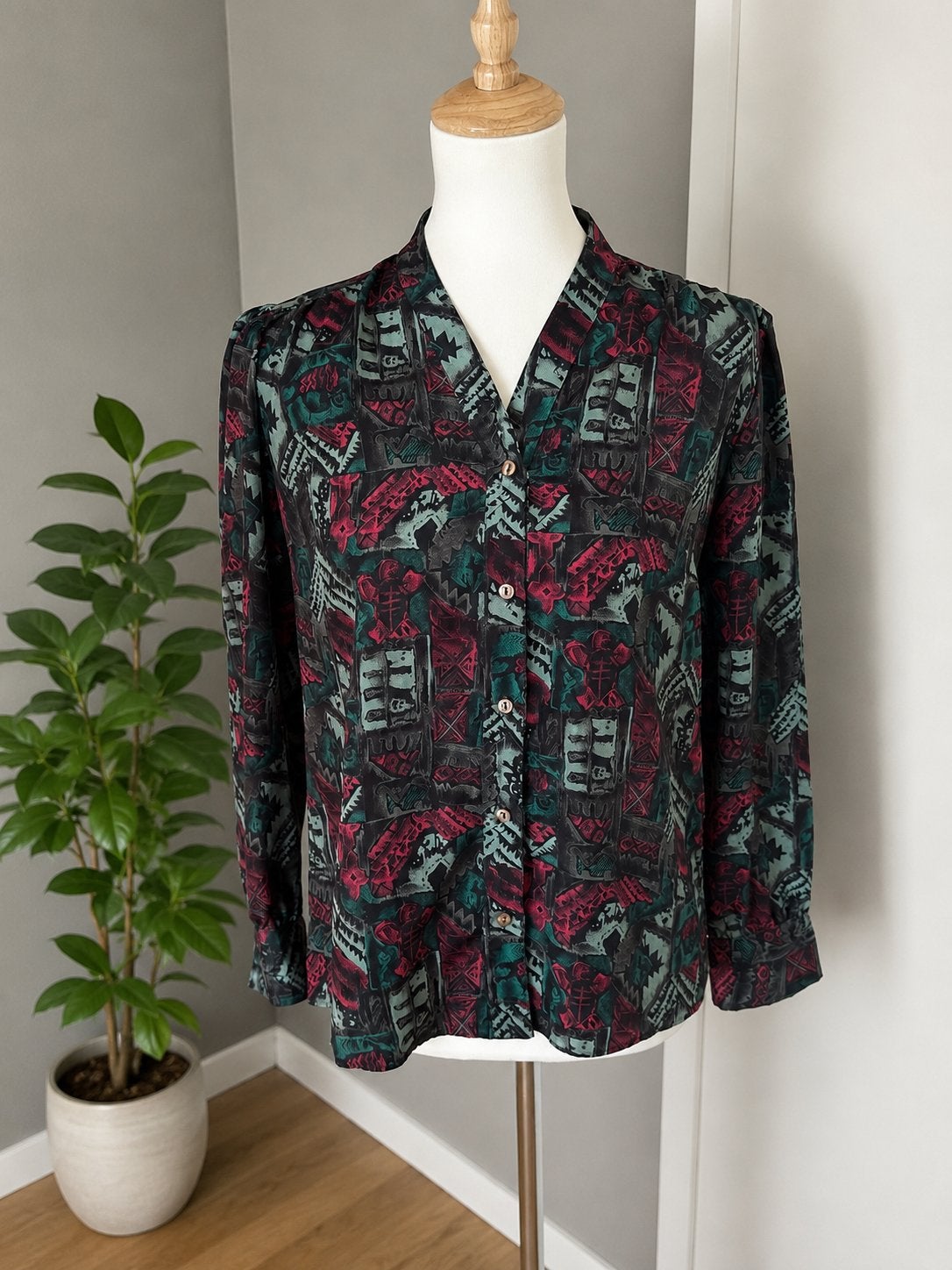 Vintage Alexon blouse, Verzenden, Zo goed als nieuw
