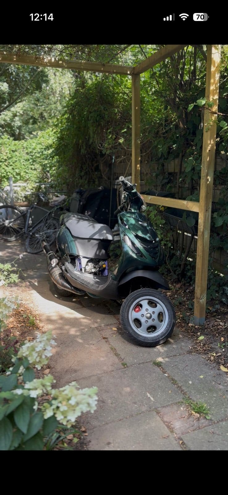 Piaggio Zip 183cc stage 2  zo snel mogelijk weg!, Fietsen en Brommers, Ophalen, Zo goed als nieuw, Tweetakt, Zip