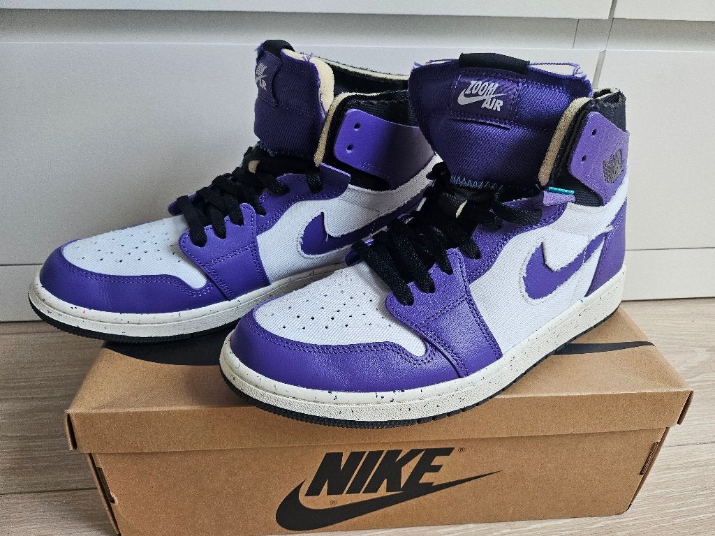 Jordan 1 Zoom Air CMFT, Wit, Ophalen of Verzenden, Jordan, Sneakers of Gympen