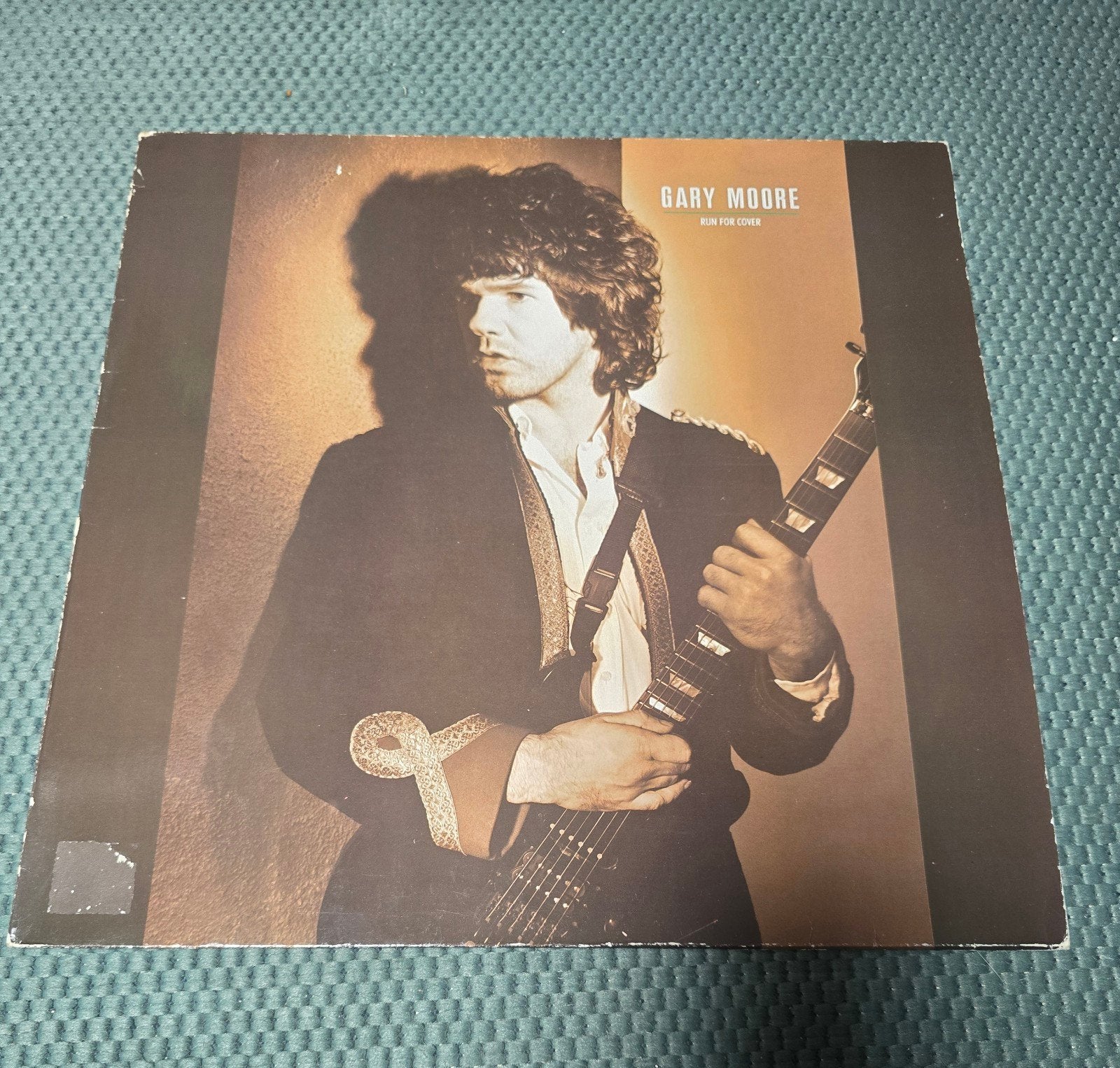 Gary moore run for cover lp, Ophalen of Verzenden, Gebruikt, 12 inch, Poprock