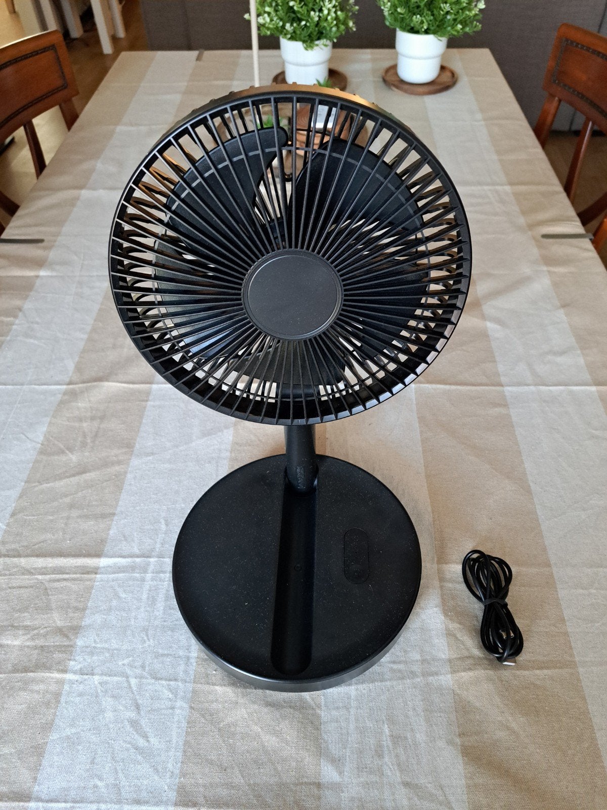 HEMA usb oplaadbare ventilator zwart. Opvouwbaar. Nieuwstaat, Ophalen, Zo goed als nieuw, Overige