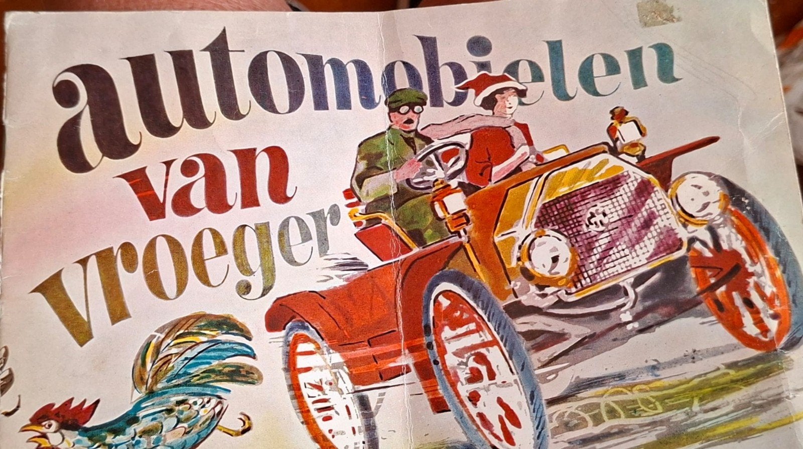 Automobielen van Vroeger - Vintage Boek, Ophalen of Verzenden, Gelezen, Algemeen, Onbekend