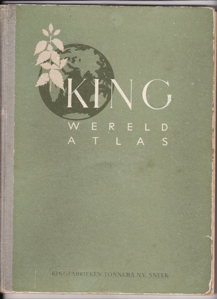 King Wereldatlas 1958, Boeken, Gelezen, Overige atlassen, Ophalen of Verzenden, 1800 tot 2000