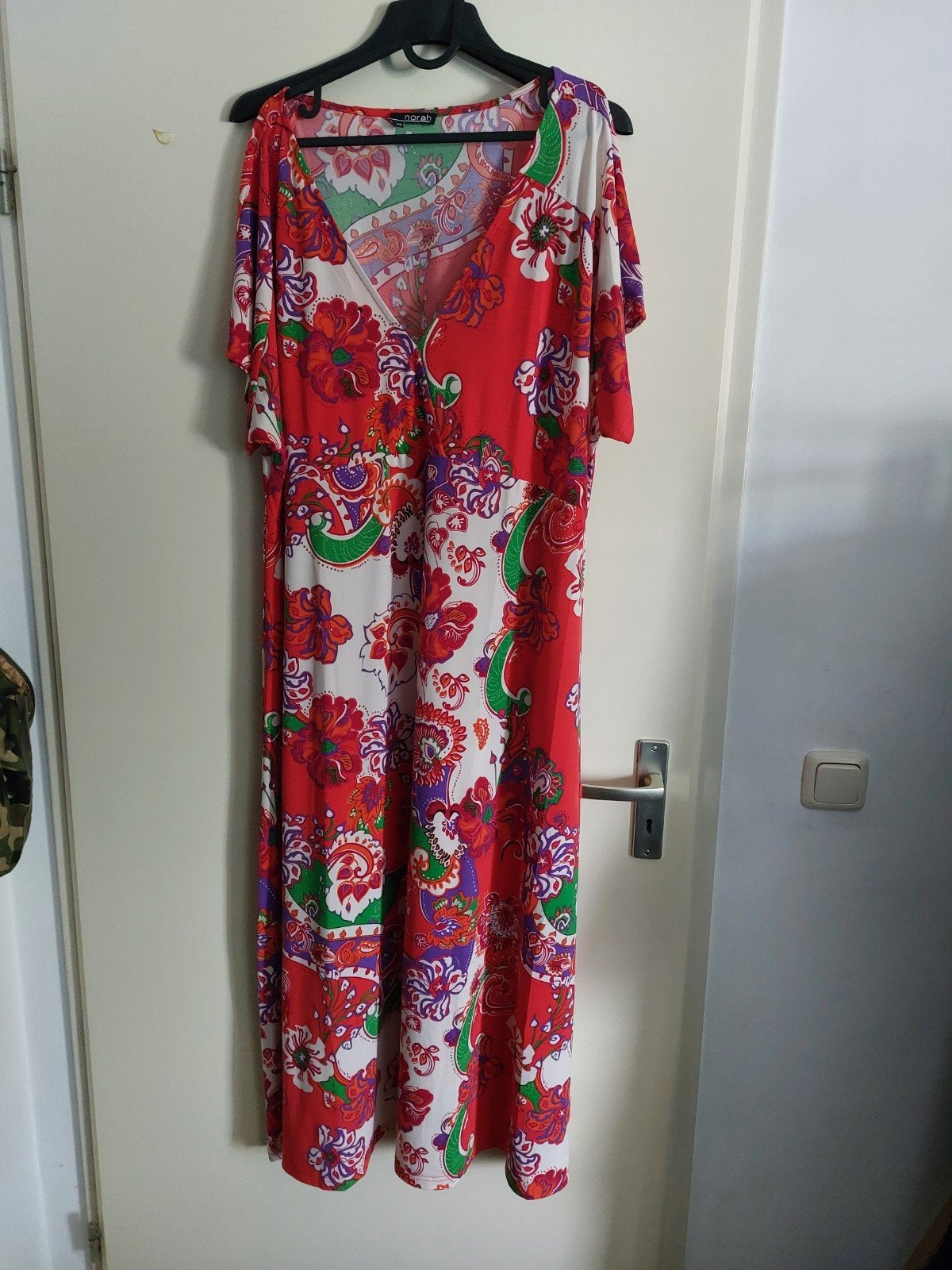 Zomerse jurk Norah  maat 48, Kleding | Dames, Jurken, Maat 46/48 (XL) of groter, Zo goed als nieuw, Norah, Onder de knie