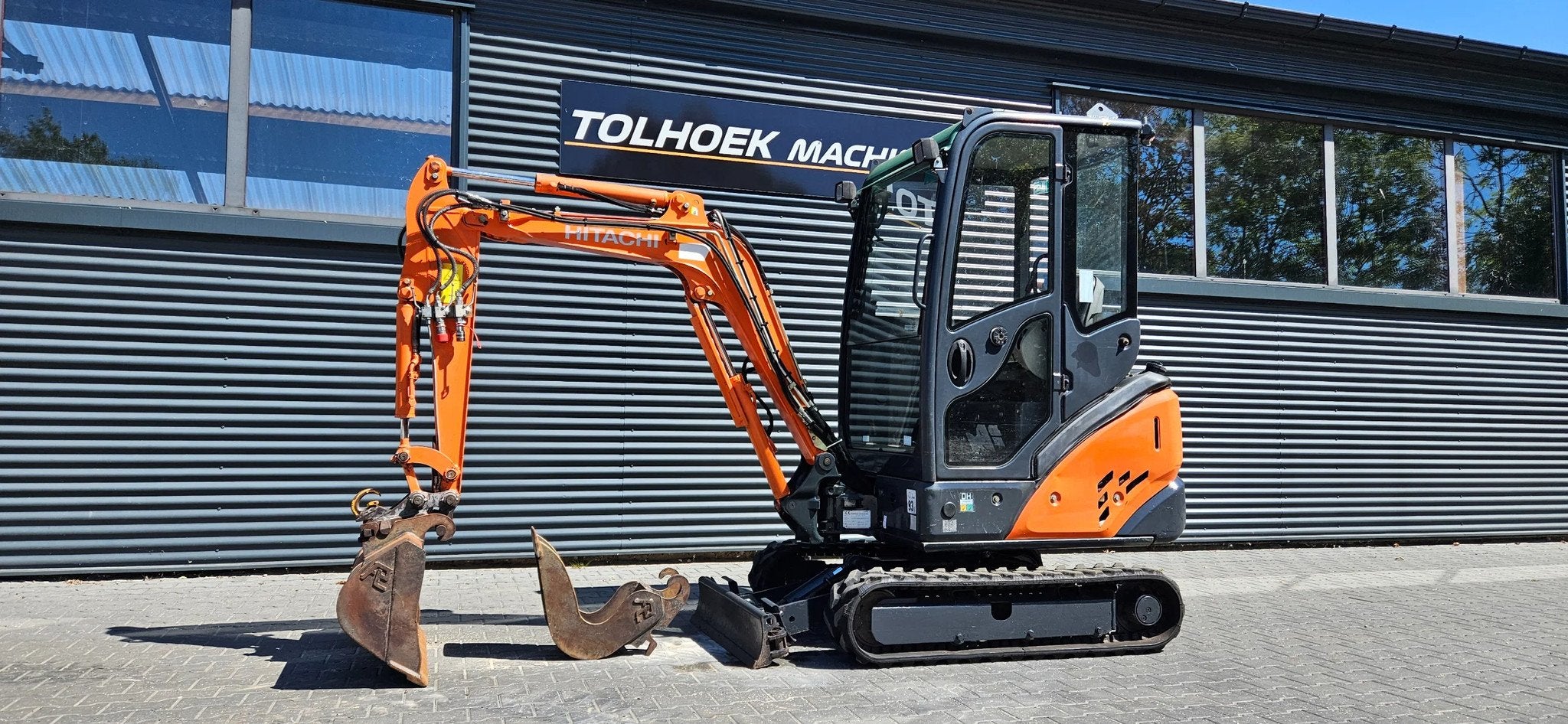 Hitachi ZX18-3 (bj 2013), Graafmachine