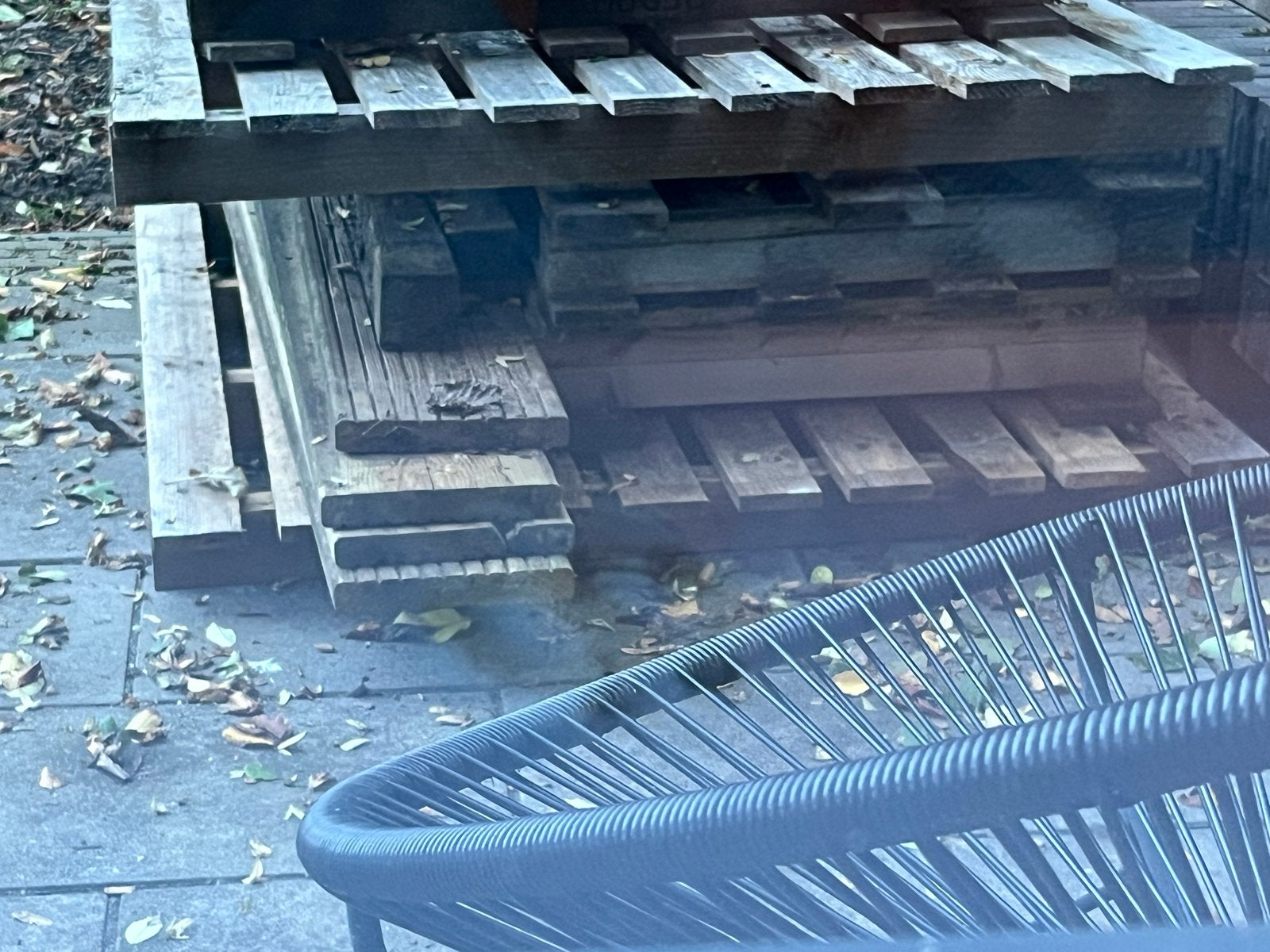 Gratis pallets & hout, Ophalen, Gebruikt, Pallet, Minder dan 200 cm