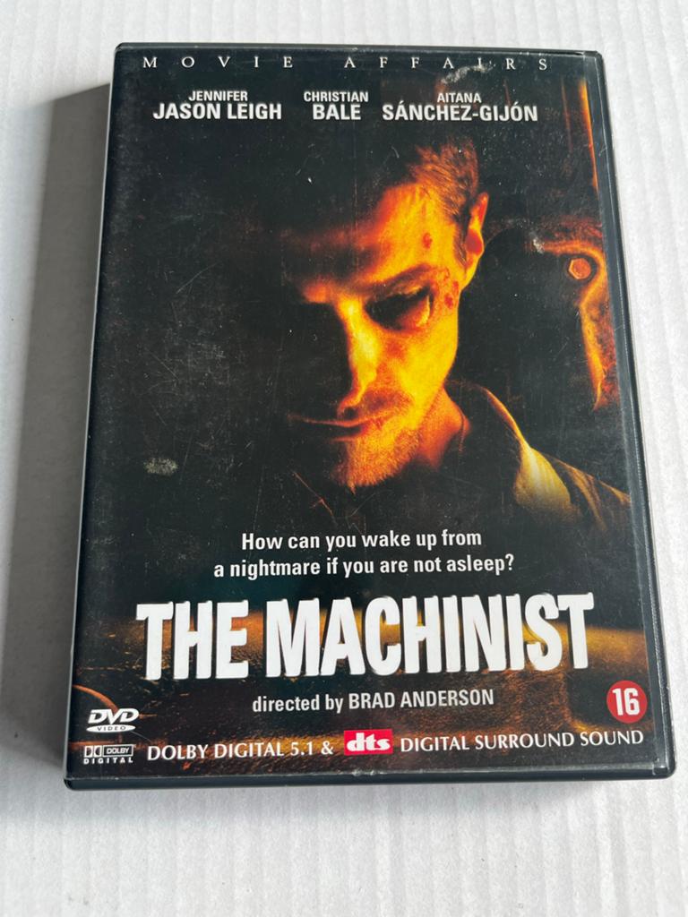 The Machinist DVD - Christian Bale, Vanaf 16 jaar, Ophalen of Verzenden, Gebruikt, Actiethriller