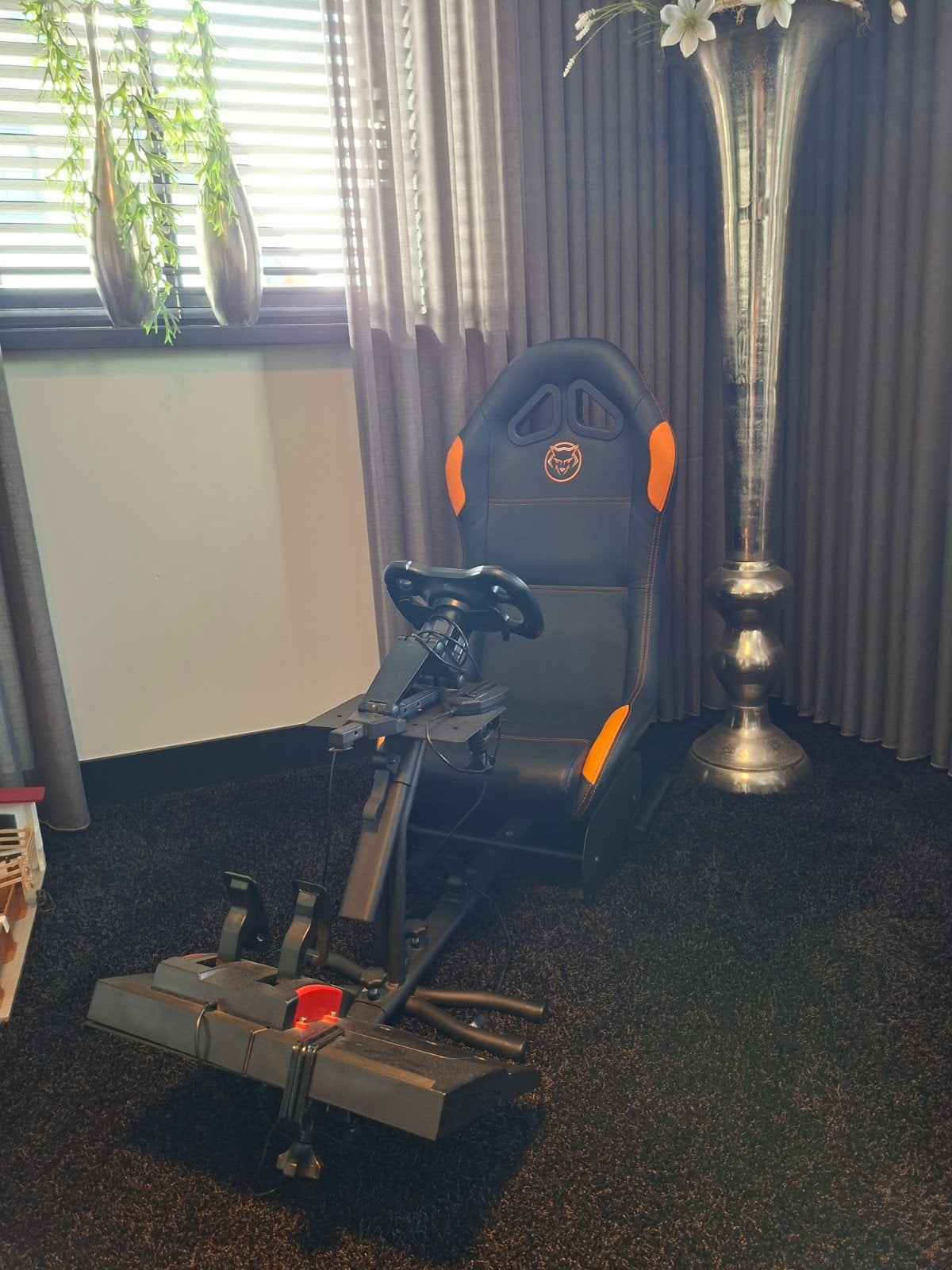Xtreme Racestoel met Stuur en Pedalen ALS NIEUW!, Ophalen, Zo goed als nieuw, Playseat of Racestoel, PlayStation 3