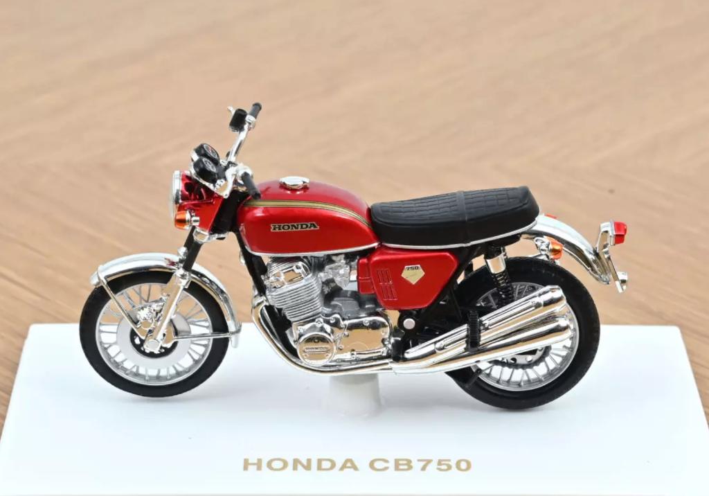 Honda CB750 1969 Rood schaal 1/18 Norev ref.  182026, Verzenden, Nieuw, Motor, Norev