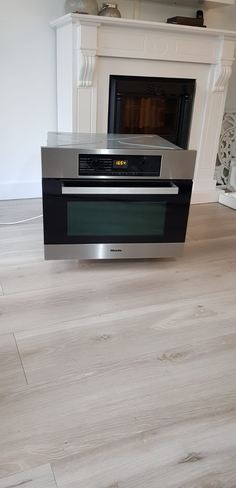 Luxe miele combi oven magnetron 5000 serie, Ophalen, Combimagnetron, Crisp, Zo goed als nieuw