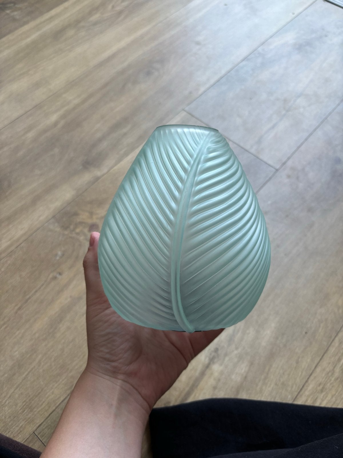 Light & Living LED-lampje in blad-design, Gebruikt, Groen, Light & Living, Ophalen of Verzenden