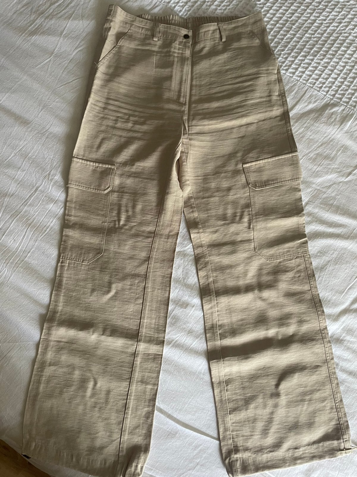 Prachtige broek merk ZIZO maat 40 dames, Maat 38/40 (M), Beige, Ophalen of Verzenden, Zo goed als nieuw