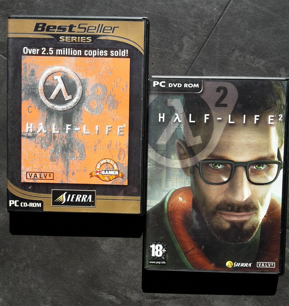 PC Game Set - Half-Life 1 en 2 - FPS Shooter, Spelcomputers en Games, Games | Pc, Shooter, 1 speler, Ophalen of Verzenden, Zo goed als nieuw