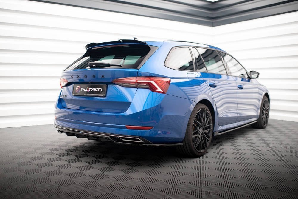 Voorlip sideskirt diffuser - Skoda Octavia Sportline 19+, Ophalen of Verzenden