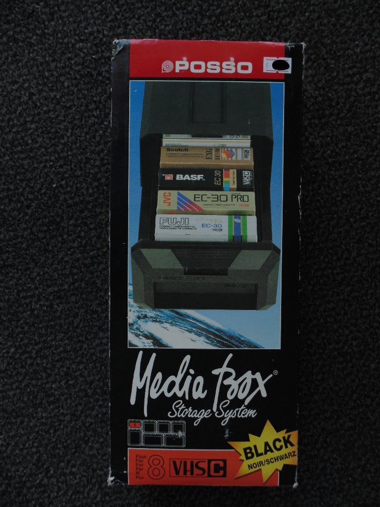 Media box storage system VHS, videobanden nieuw in de doos!, Ophalen of Verzenden, Nieuw