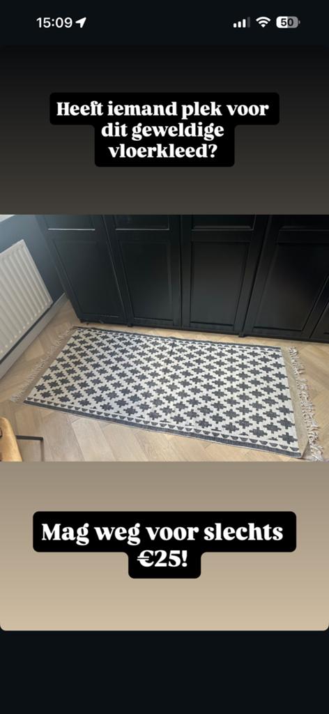 Geweldig vloerkleed!, Gebruikt, 200 cm of meer, Rechthoekig, 50 tot 100 cm