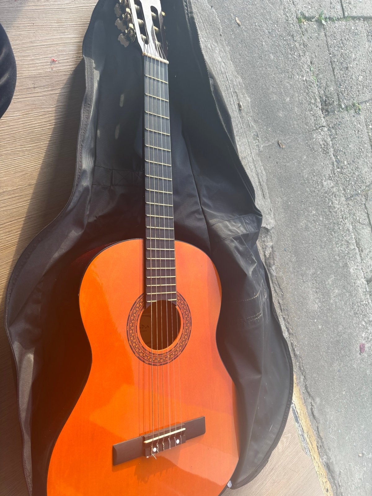 Granada Klassieke Gitaar SR-351 met hoes, Muziek en Instrumenten, Ophalen, Gebruikt, Klassieke of Spaanse gitaar, Met koffer