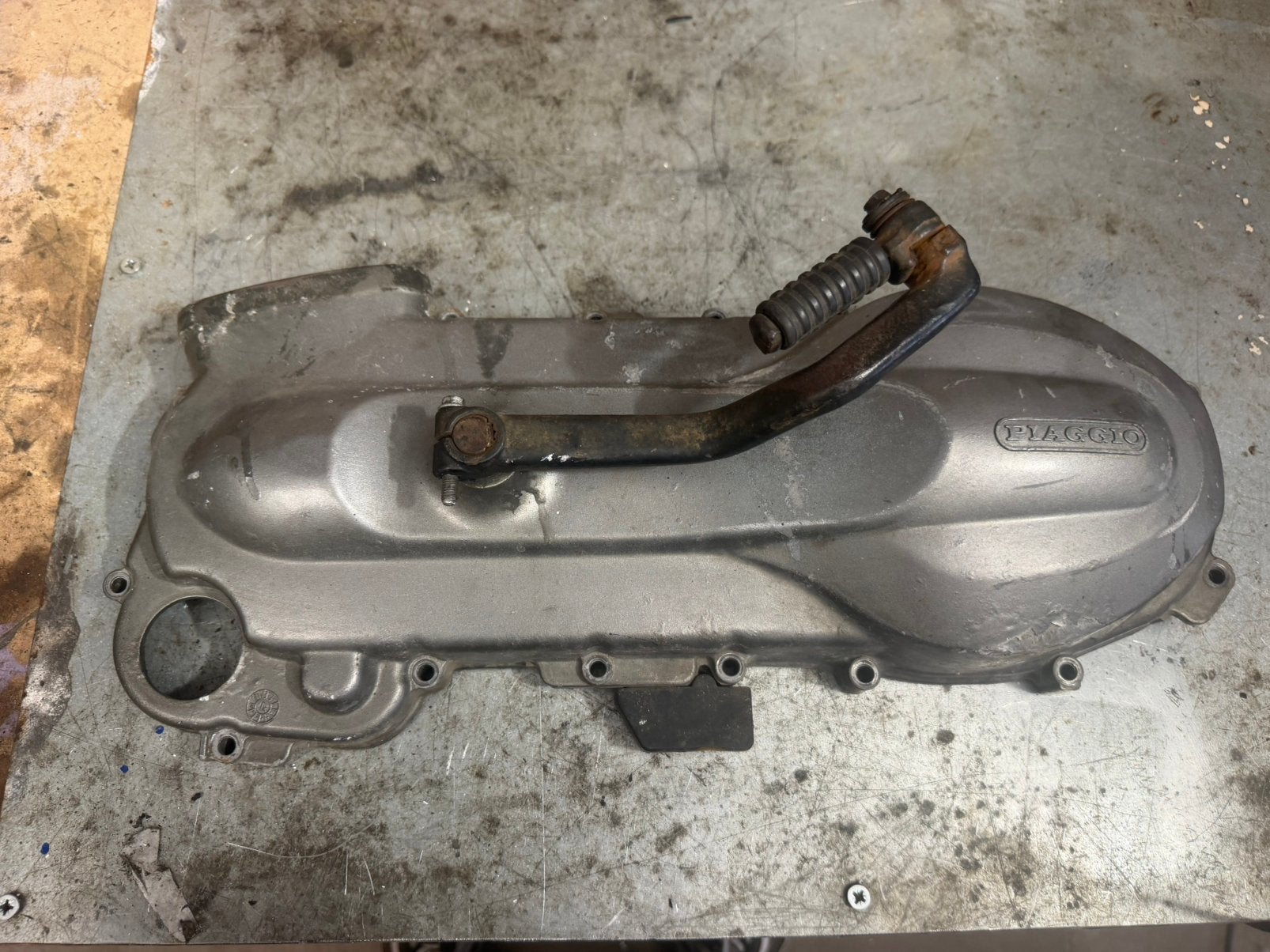 Piaggio skr carterkap 125cc 180cc, Ophalen of Verzenden