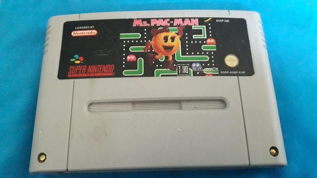 Ms. PAC - MAN (snes) pal, Avontuur en Actie, Gebruikt, 1 speler, Ophalen of Verzenden