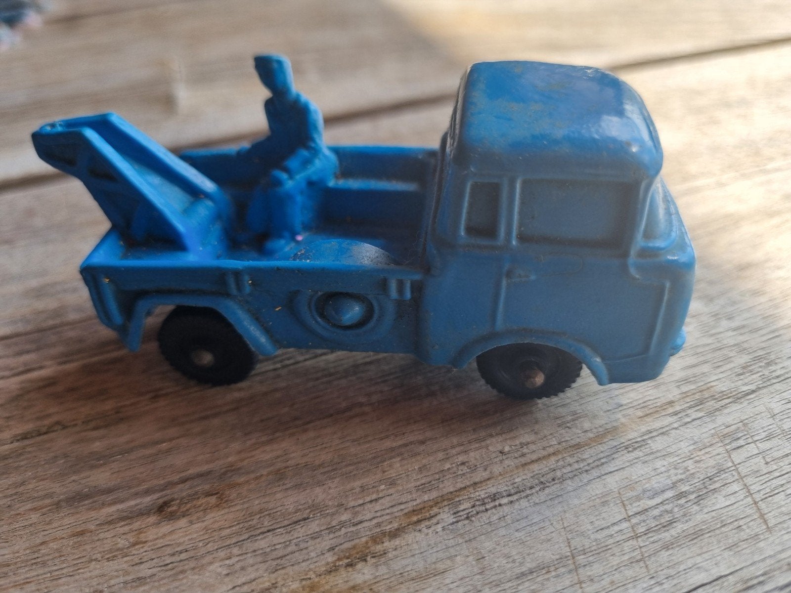 Vintage Tomte Laerdal sleepwagen, Stavanger, Noorwegen, Verzamelen, Speelgoed, Gebruikt, Ophalen of Verzenden