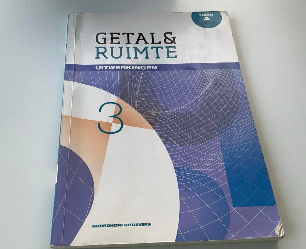 Wiskunde uitwerkingenboek,Havo A deel 3 (5 Havo) elfde editi, Boeken, Schoolboeken, Ophalen of Verzenden, Gelezen, HAVO