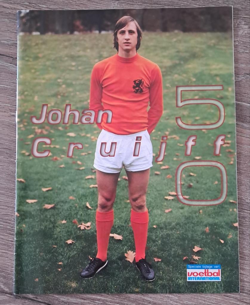 Johan Cruijff, Verzamelen, Sportartikelen en Voetbal, Ophalen of Verzenden, Ajax, Poster, Plaatje of Sticker