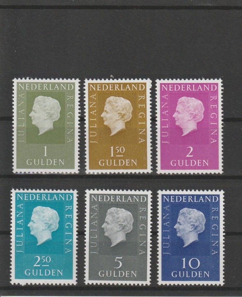 Nederland 1981, NVPH 952b t/m 958b, Fosfor, Postfris., Postzegels en Munten, Ophalen of Verzenden, Na 1940, Postfris