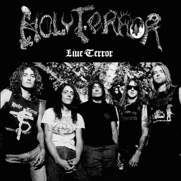 Holy Terror -Live Terror 2LP US Thrash Metal Belgium 1987, Cd's en Dvd's, Complilatie, 1980 - 1989, Ophalen of Verzenden, 12 inch