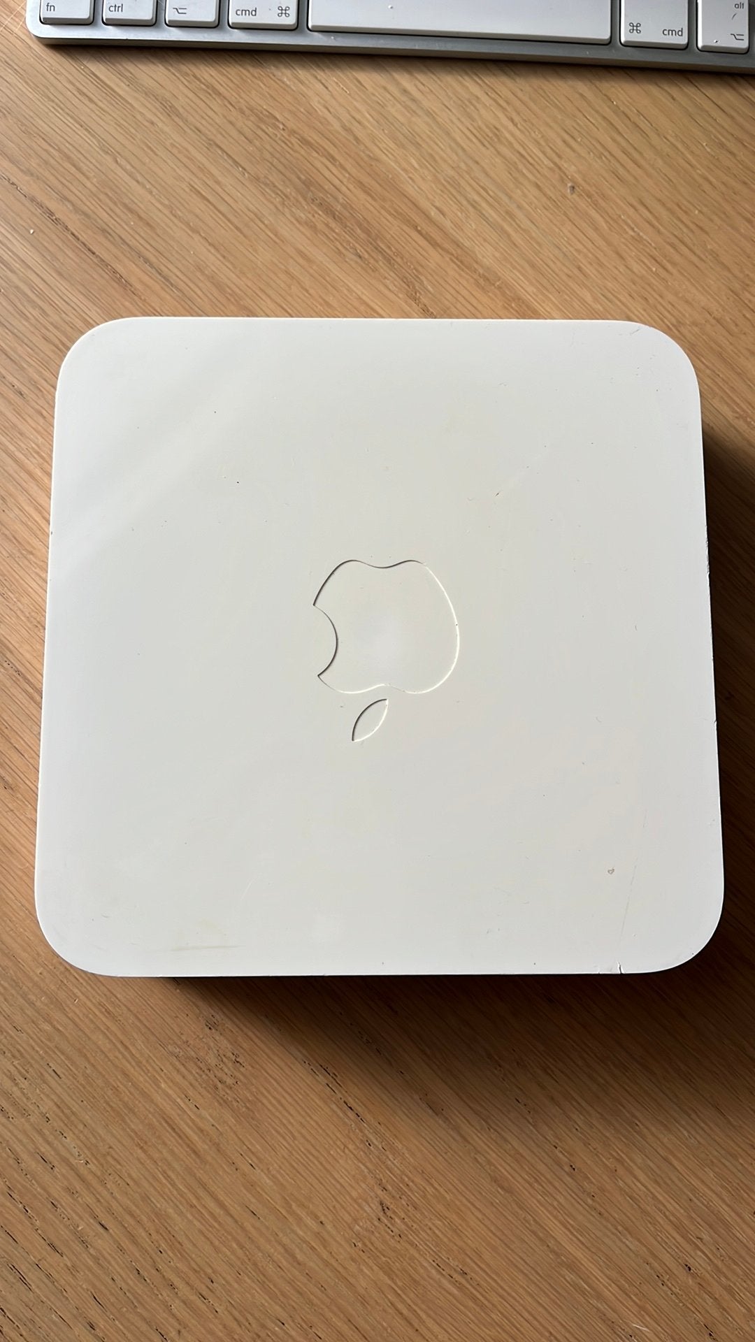 Apple router A1408 airport extreme met voeding, Computers en Software, Ophalen of Verzenden, Gebruikt