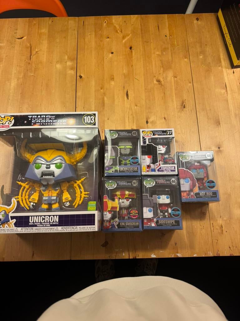 Transformers Funko Pop collectie verzameling, Ophalen of Verzenden, Nieuw