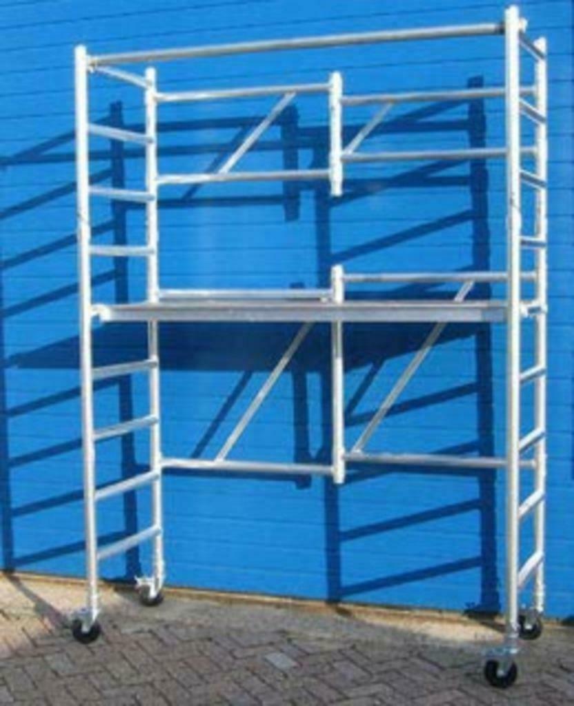AKTIE ; ASC KAMERSTEIGER  MET  OPBOUW 3  EN  HORI SCHOOR, Ophalen of Verzenden, Nieuw, Rolsteiger of Kamersteiger, Minder dan 2 meter