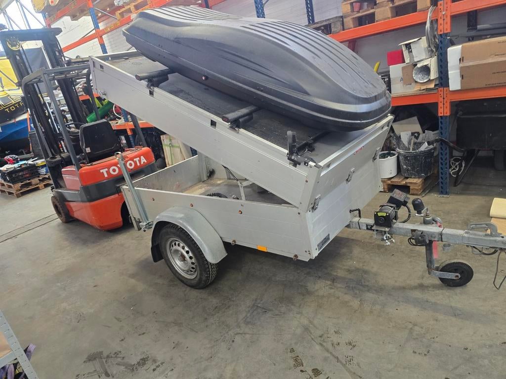Bagagewagen 200x100cm, Ophalen, Gebruikt